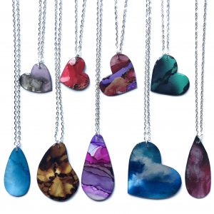 Abstract Art Pendants