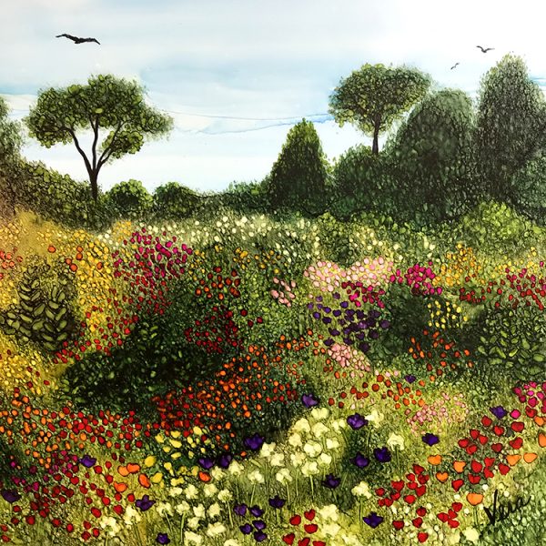 "Wildflower Field" flower landscape