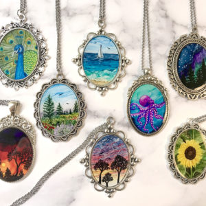 Mini Art Pendants